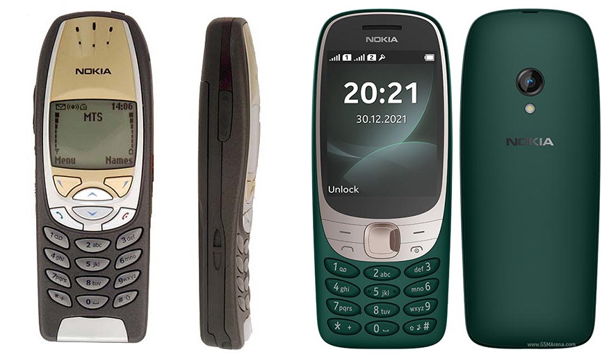 Nokia 3310i és Nokia 3310 2021 okostelefon összehasonlítás